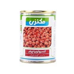مکنزی کنسرو لوبیا چیتی باسس گوجه 400گرم